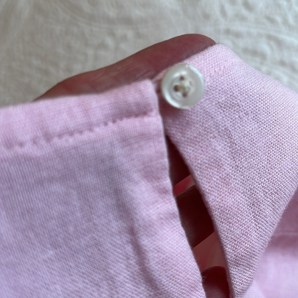 J. Crew Linen Dress Pink Tiered Ruffle Sleeveless Womens 4 Pockets Flowy Cottage - Picture 14 of 17
